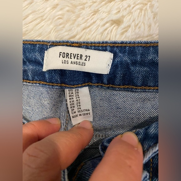 Forever 21 made in Egypt jeans size 29 - Picture 6 of 7